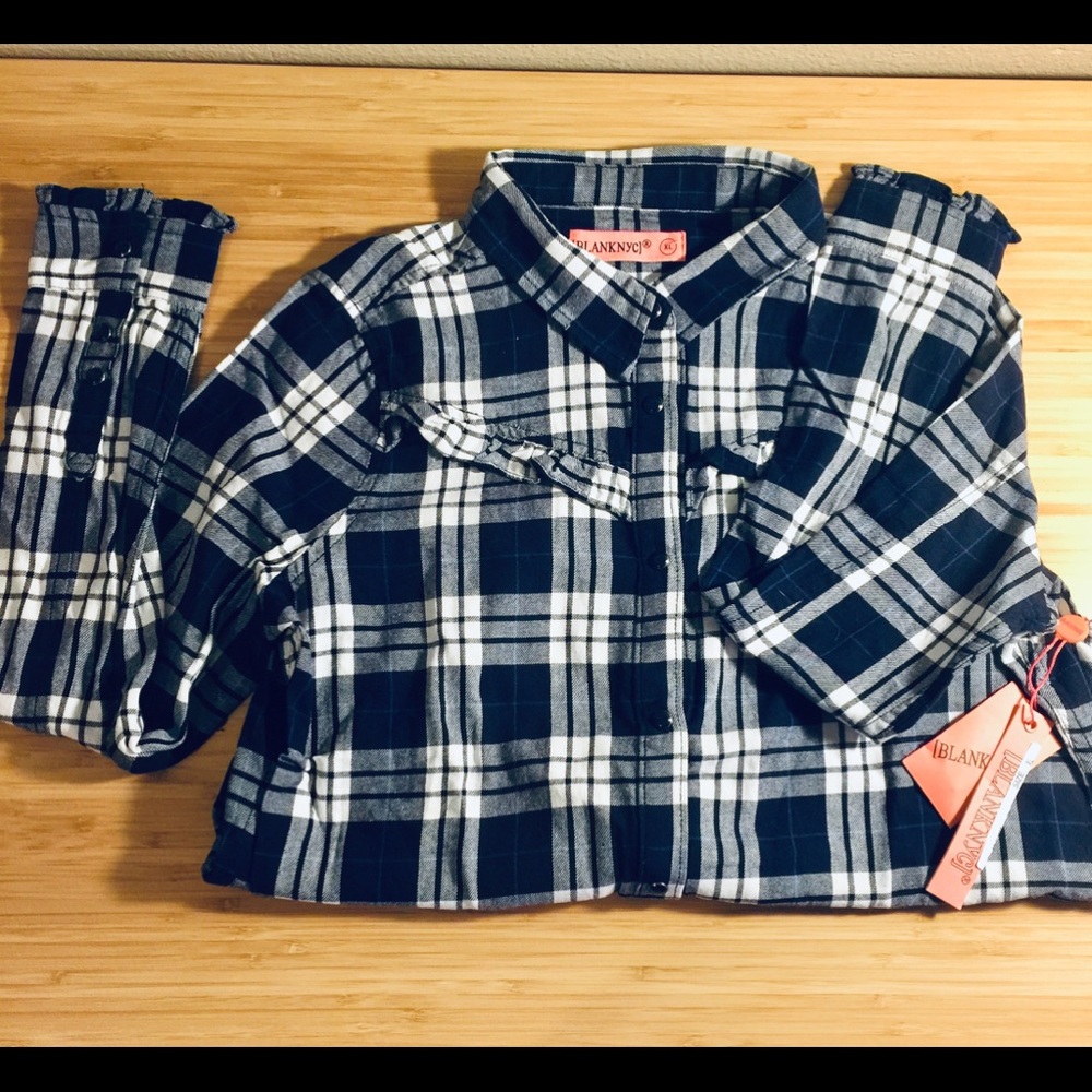 BlankNYC Boutique Girly Western Top